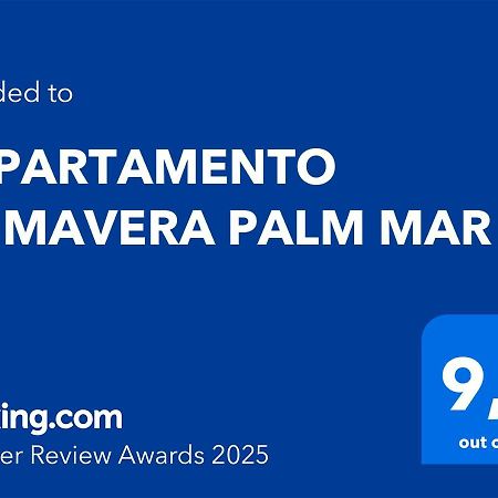 Appartamento Primavera Palm Mar Exterior foto